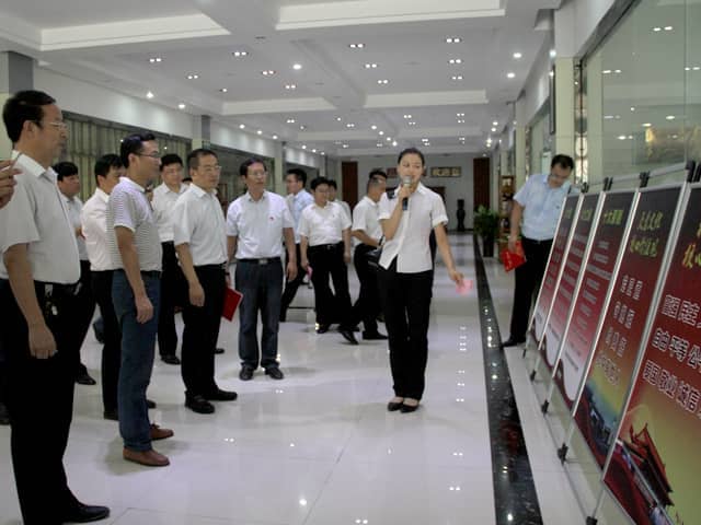 梁山縣委常委、組織部部長(zhǎng)王建一行蒞臨天意機(jī)械調(diào)研