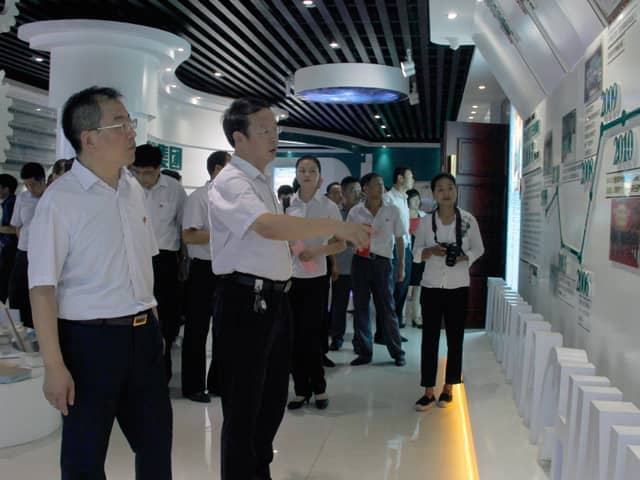 梁山縣委常委、組織部部長(zhǎng)王建一行蒞臨天意機(jī)械調(diào)研