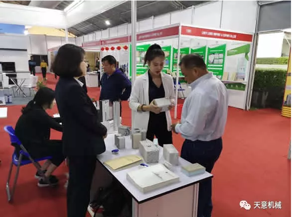陽(yáng)春三月，天意機(jī)械亮相2019年越南河內(nèi)建材展